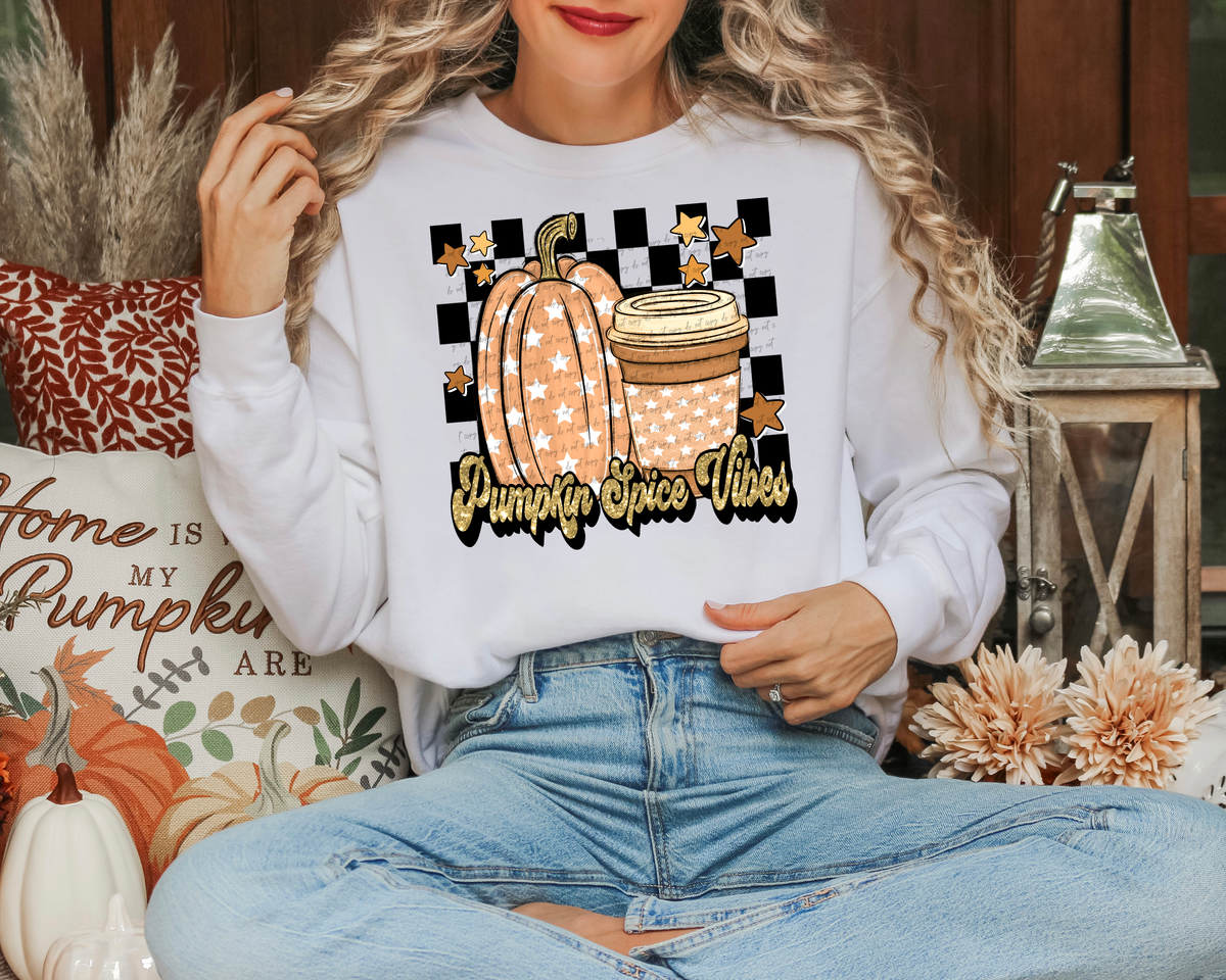 Pumpkin Spice Vibes 46746 DTF transfer