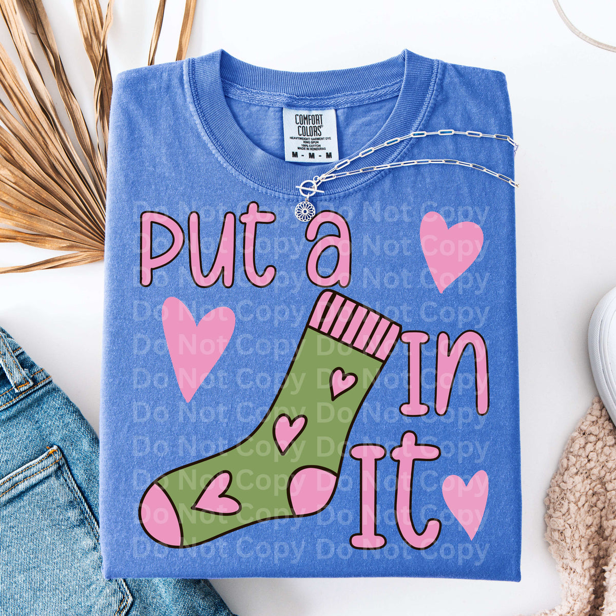 Put a sock in it (Irene) DTF Transfer