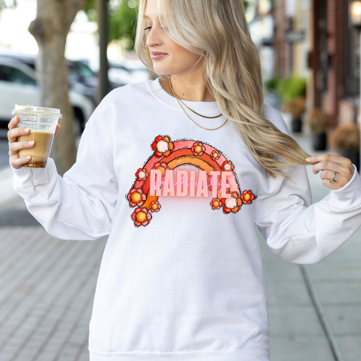Radiate positivity (CITY) DTF transfer