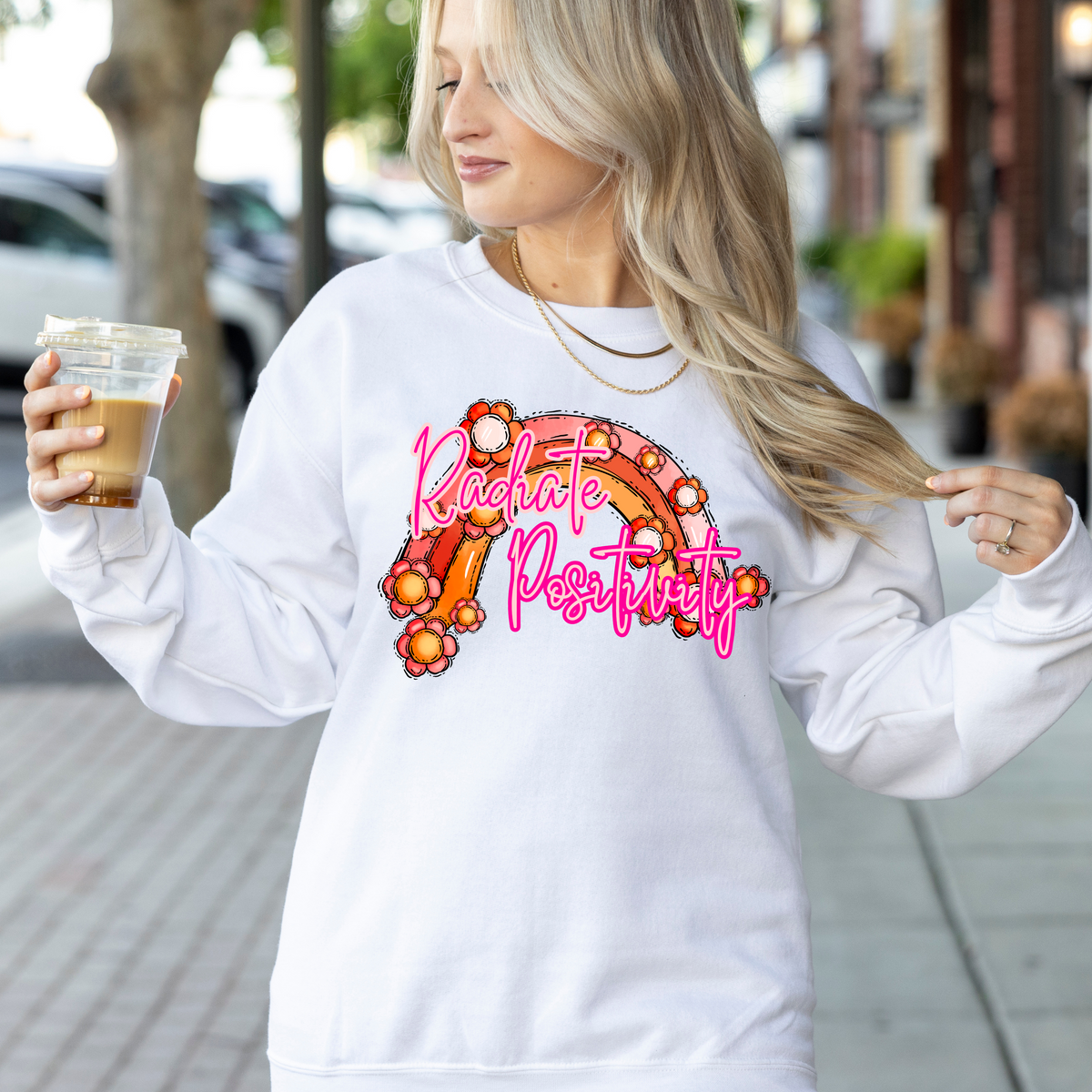 Radiate positivity NEON (CITY) DTF transfer