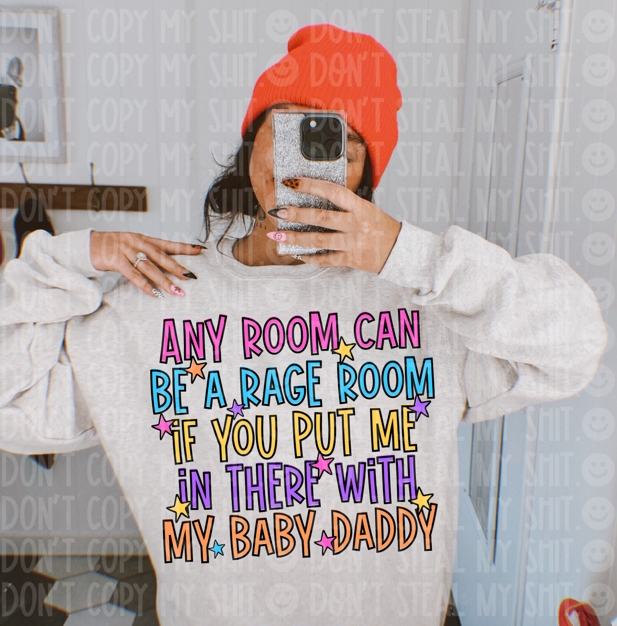 rage room babydaddy (lyttle) DTF Transfer