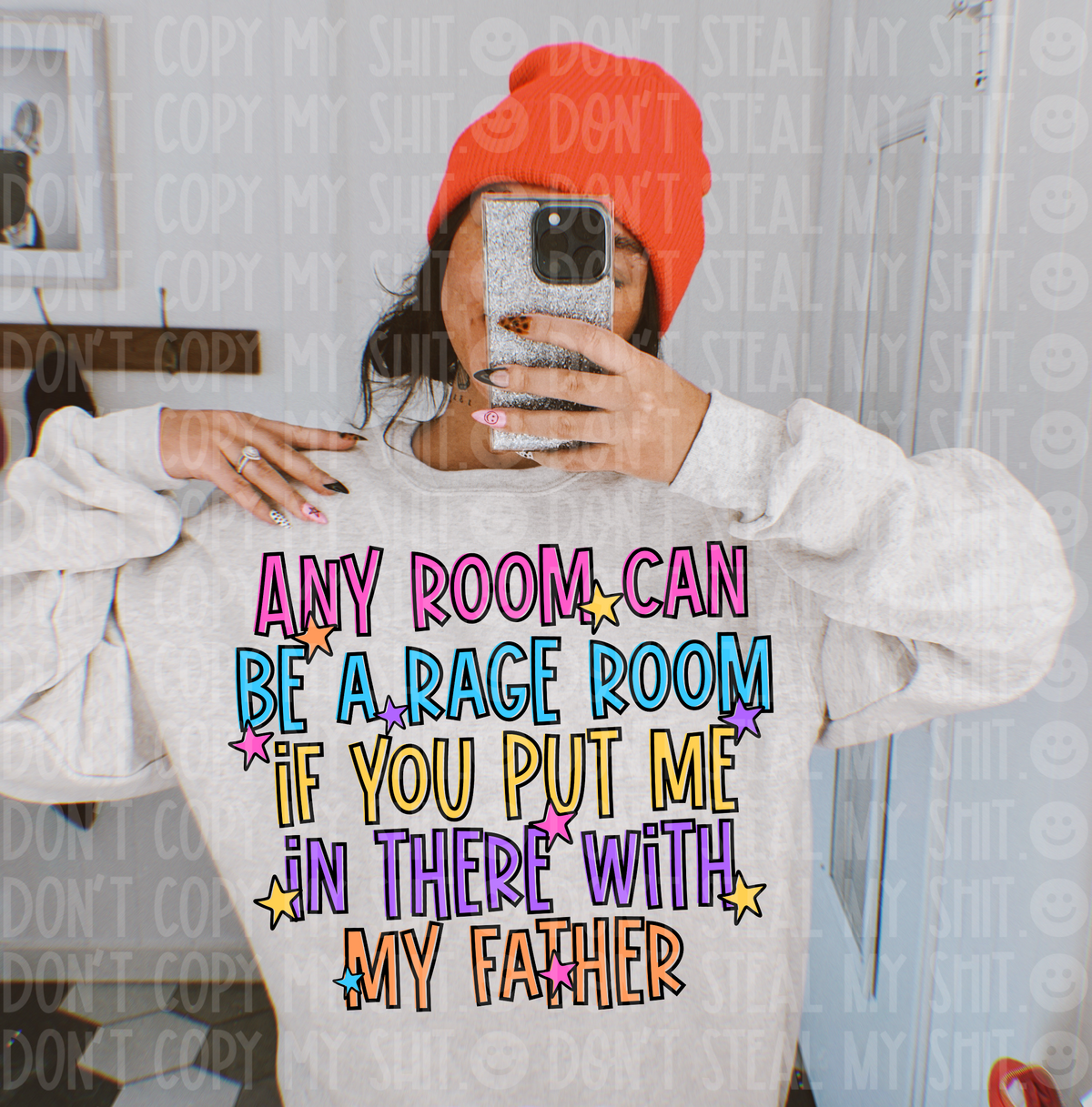rage room father (lyttle) DTF Transfer