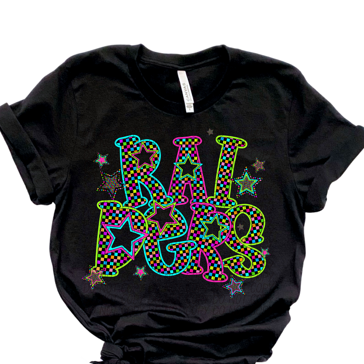 Raiders Neon Stars (City) 102394 DTF transfer