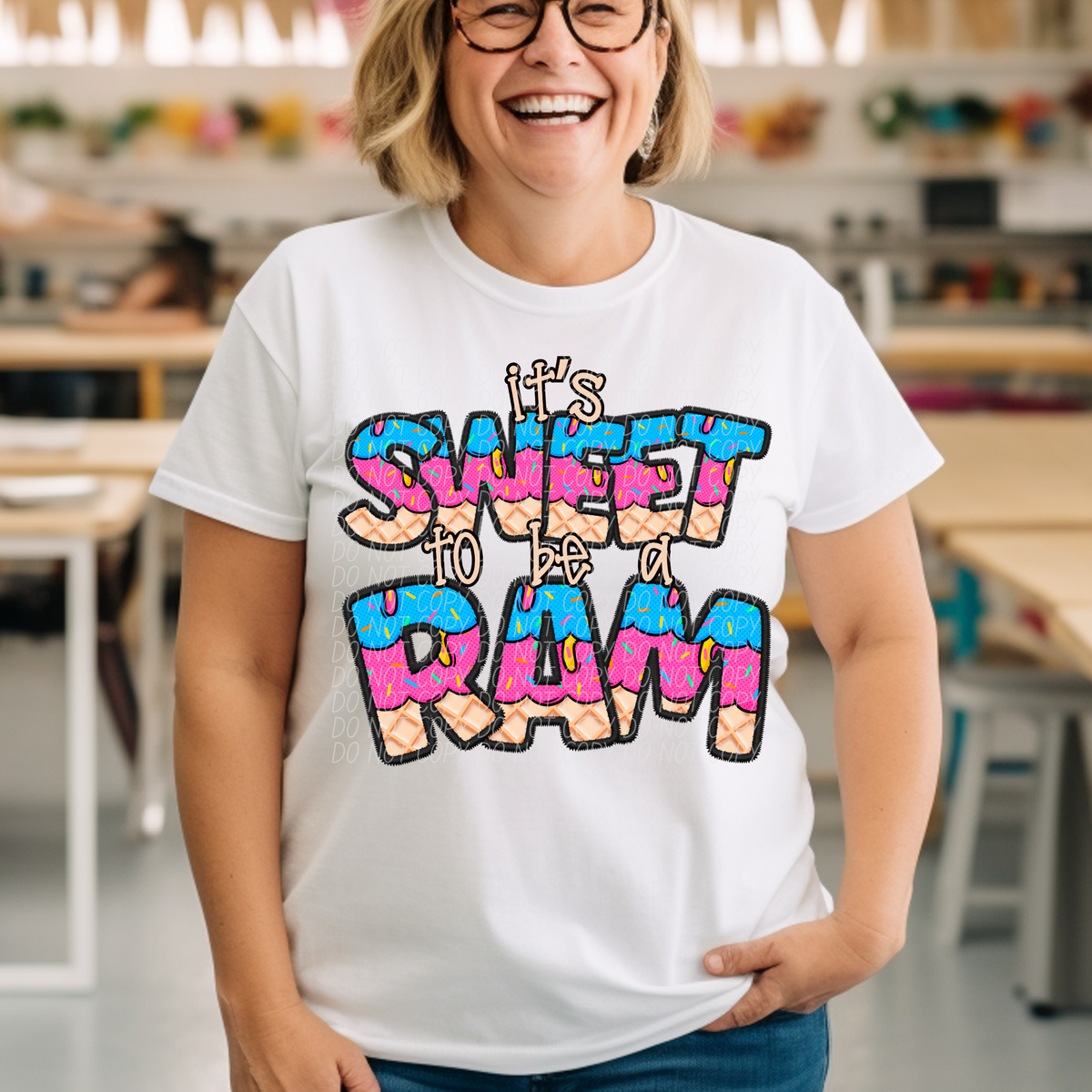 It's sweet to be a RAM drip (Caplinger) DTF transfer