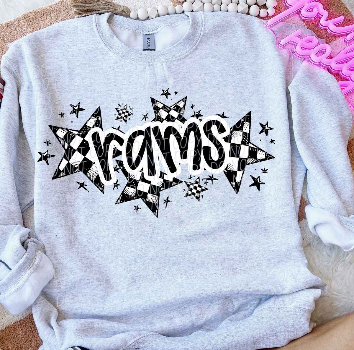 Checkered Stars Mascots (City)