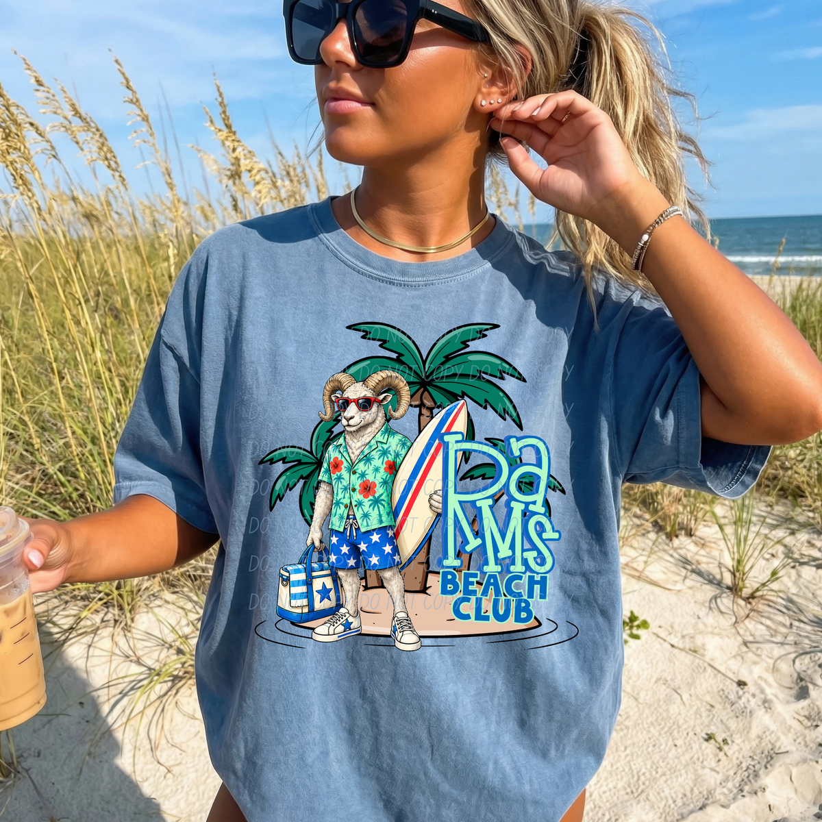 Rams beach club (City) DTF transfer
