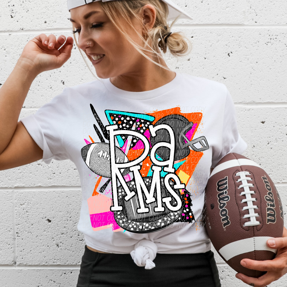 Bright Retro Football Mascots (City)