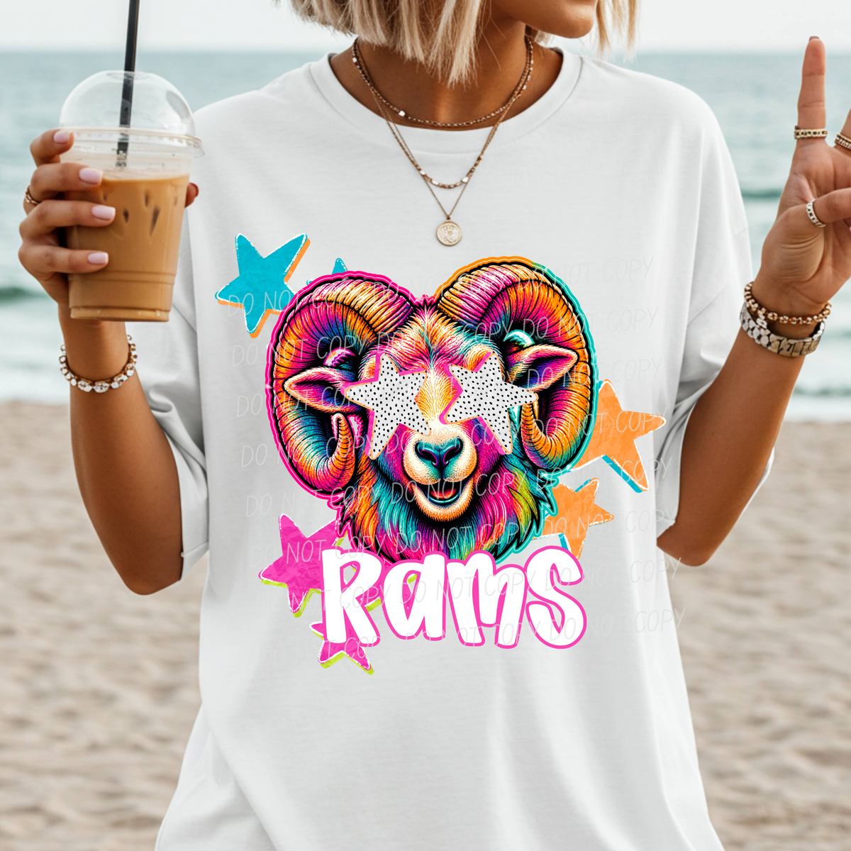 Rams pop art (City) DTF Transfer