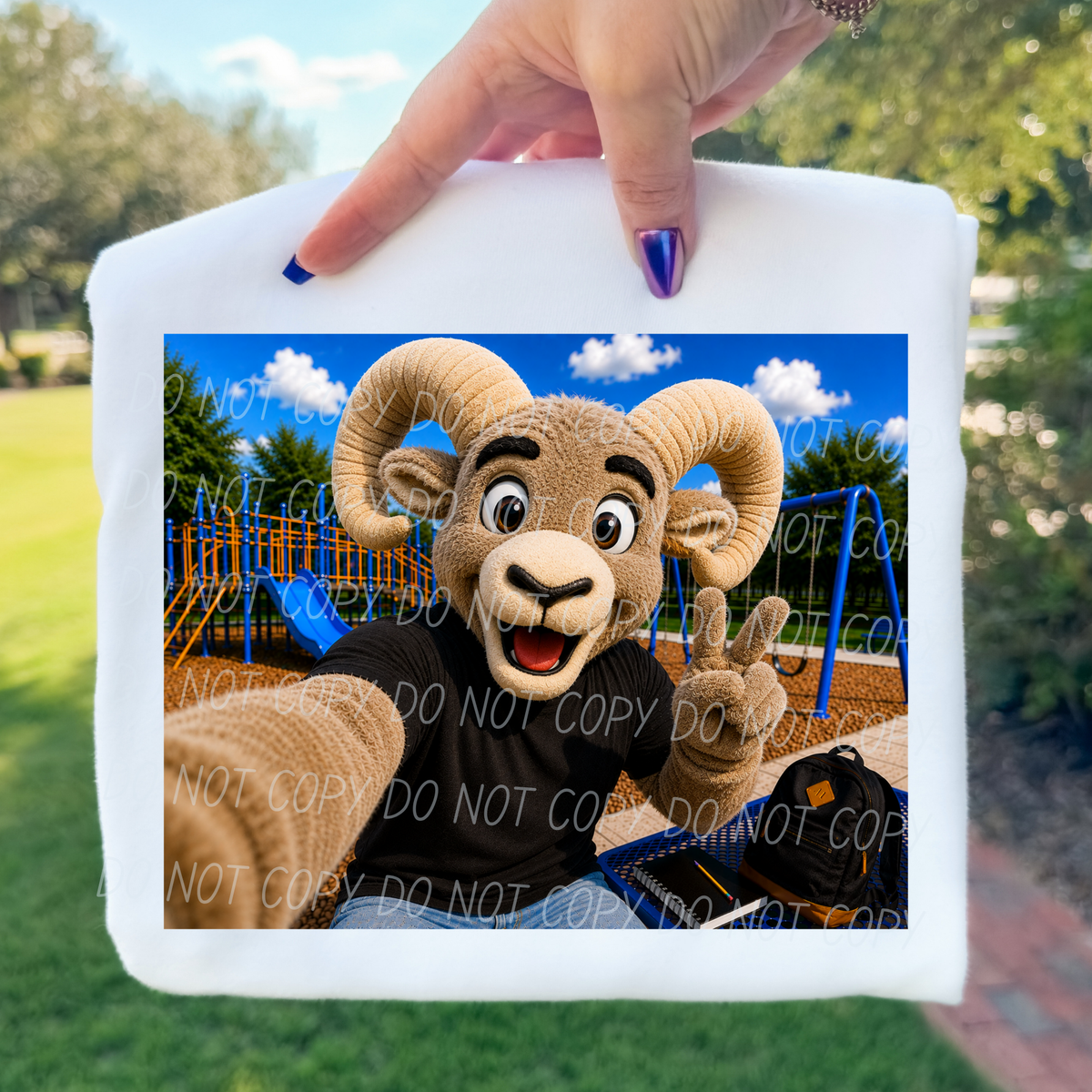 Ram Mascot (City) DTF transfer