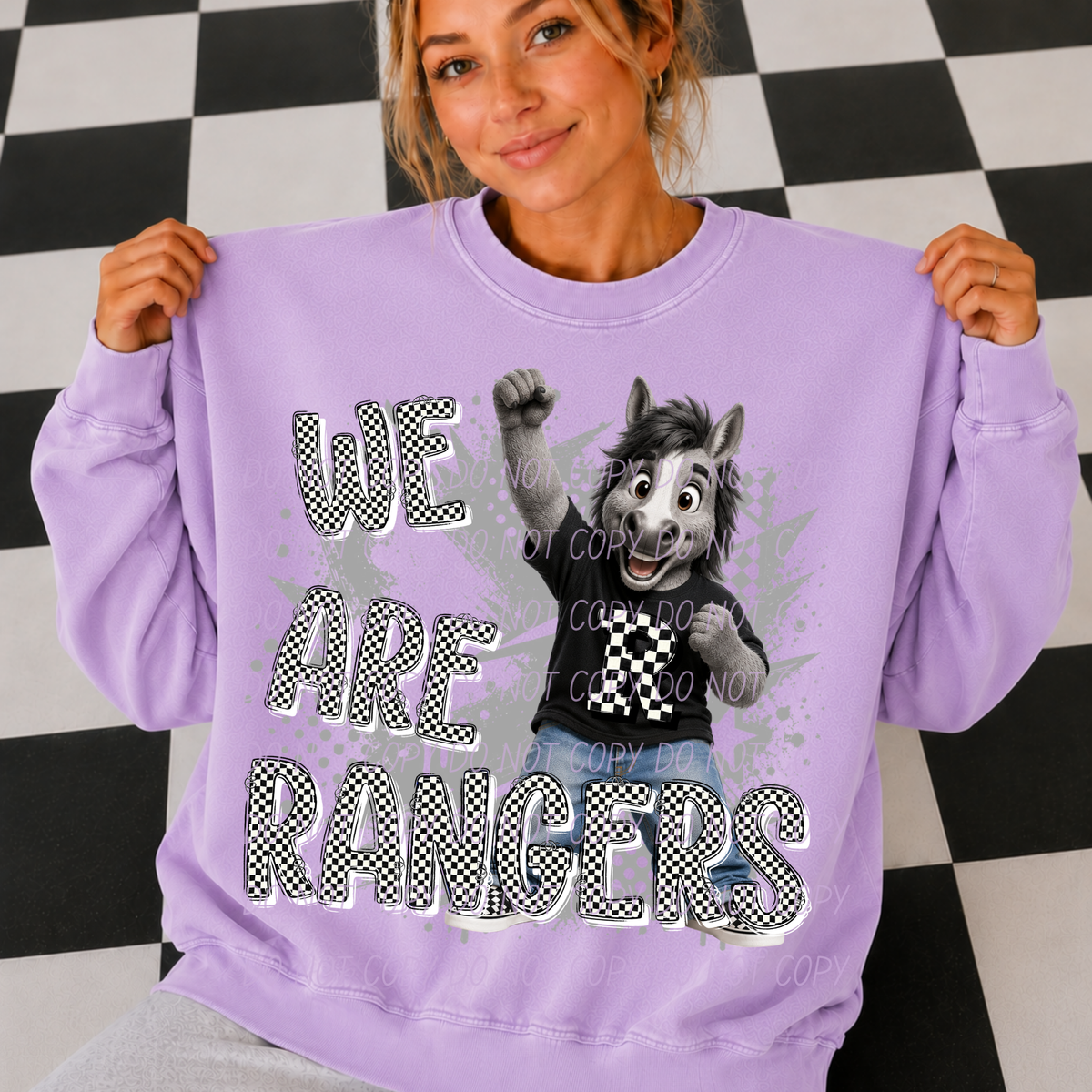 rangers 2 campus crew (city) DTF transfer