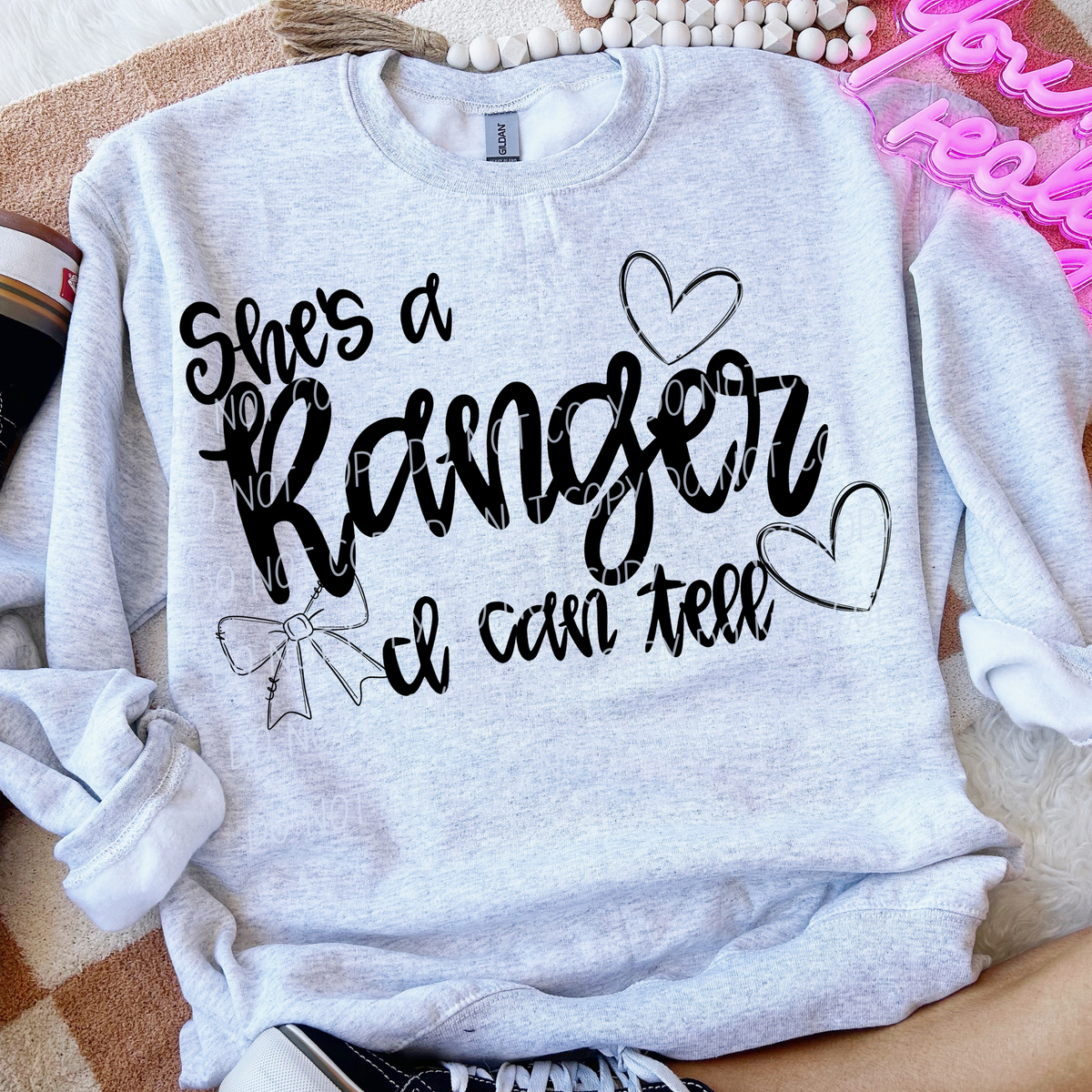 She's a Ranger- I can tell (CITY) DTF Transfer