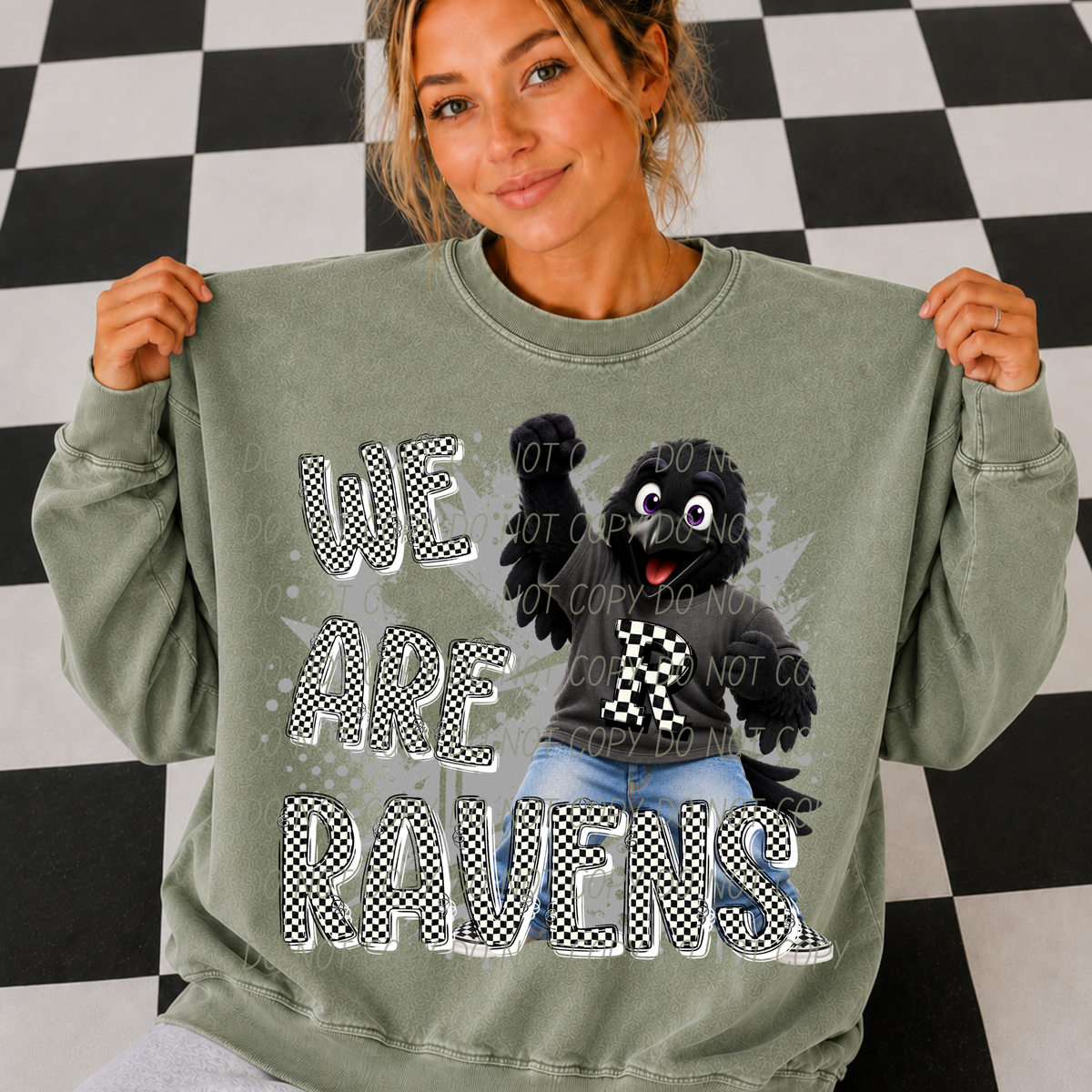 ravens 3 campus crew (city) DTF transfer
