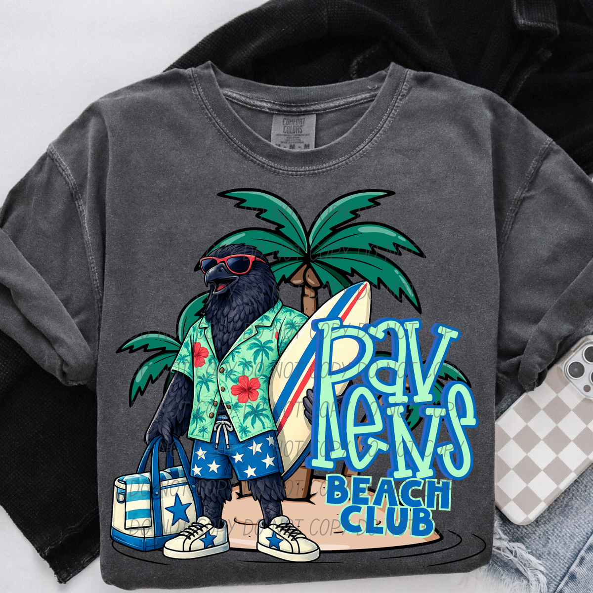 Ravens beach club (City) DTF transfer