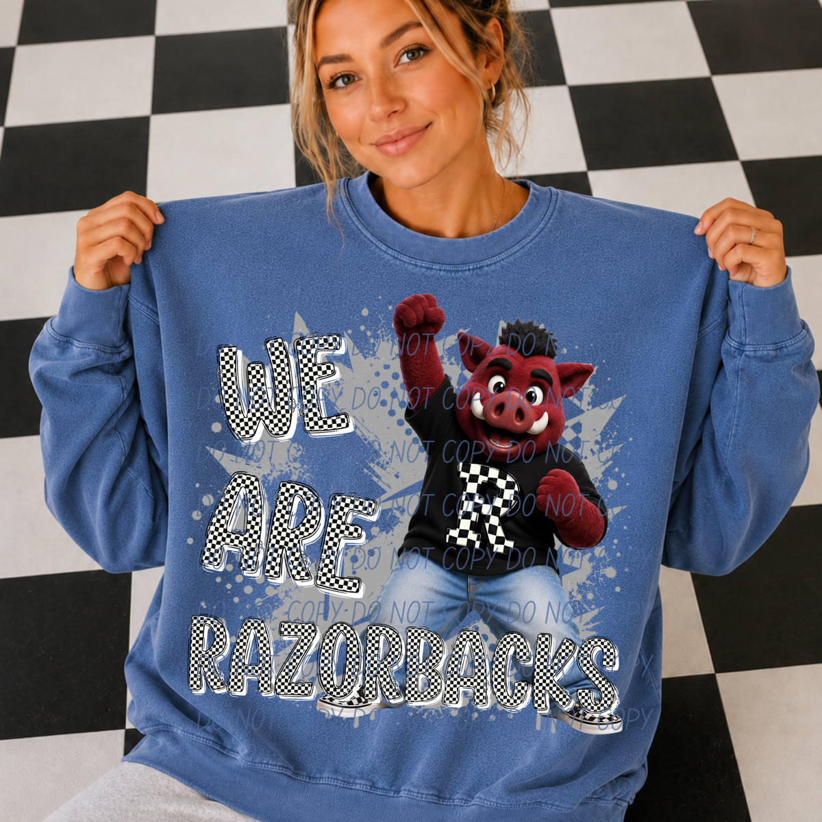 razorbacks campus crew (city) DTF transfer