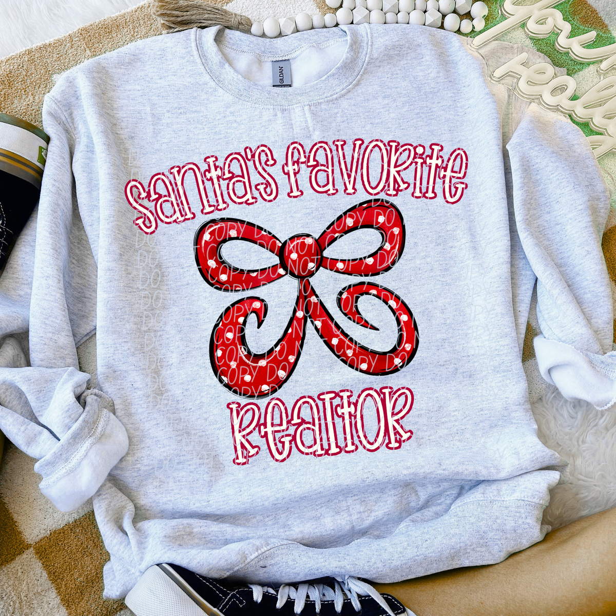 Santa's Favorite Realtor (City) DTF Transfer