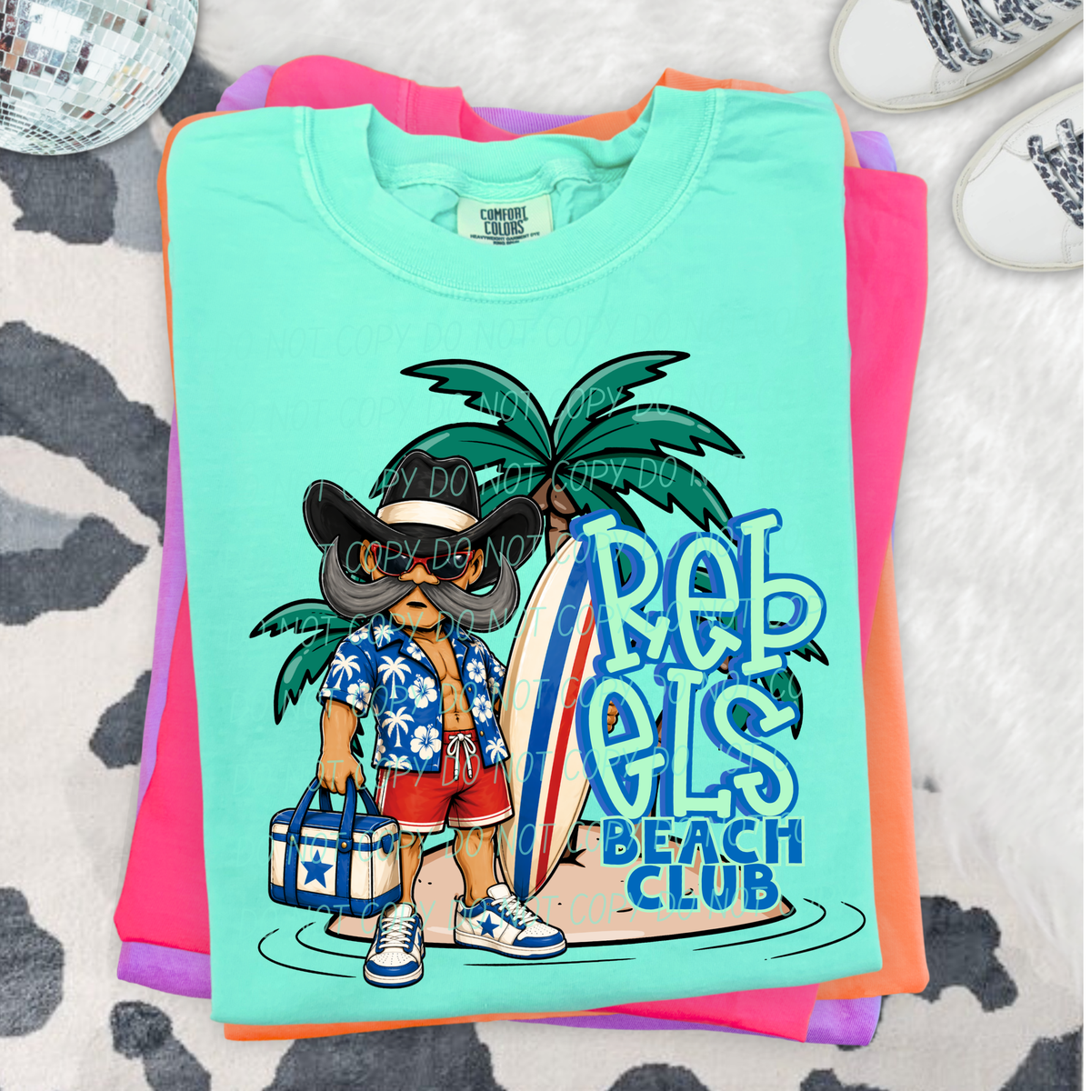 rebels beach club (city) DTF transfer