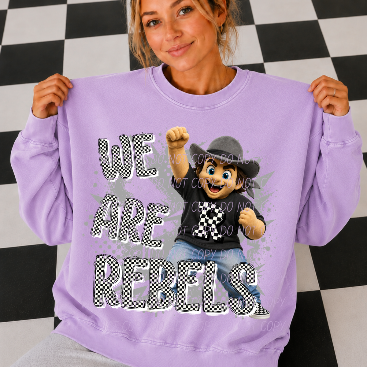 rebels campus crew (city) DTF transfer