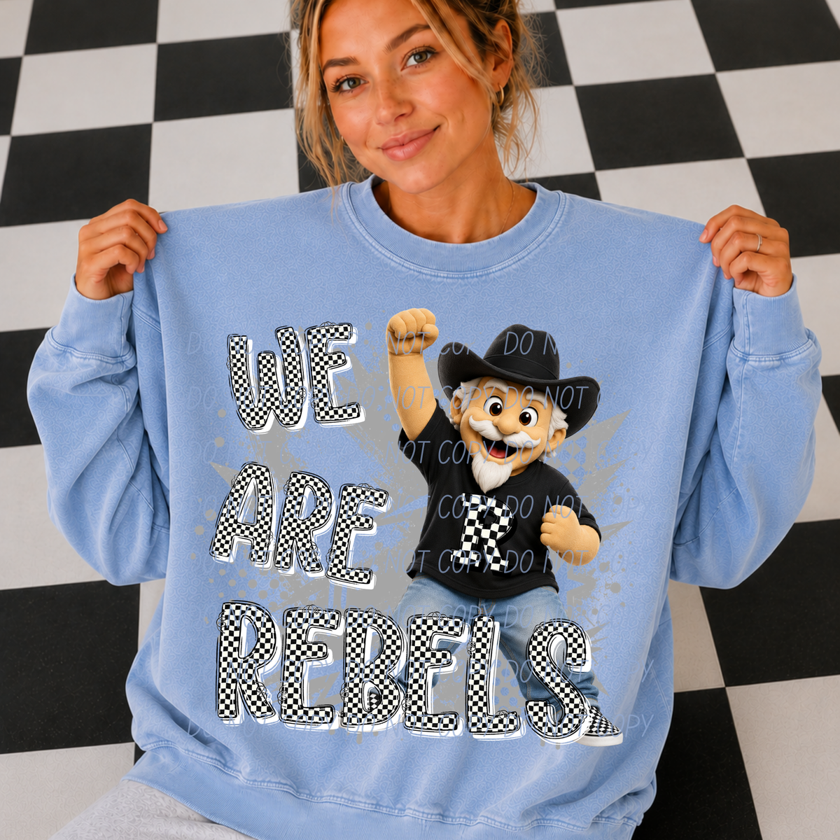 rebels campus crew (city) DTF transfer