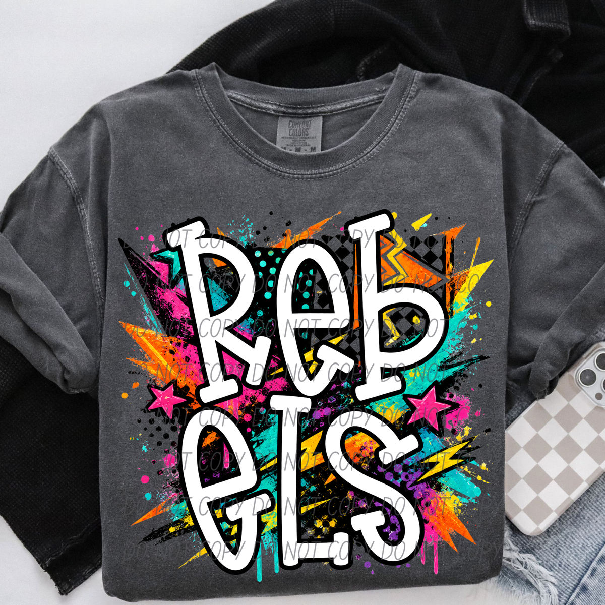 Rebels totally tubular (City) DTF Transfer