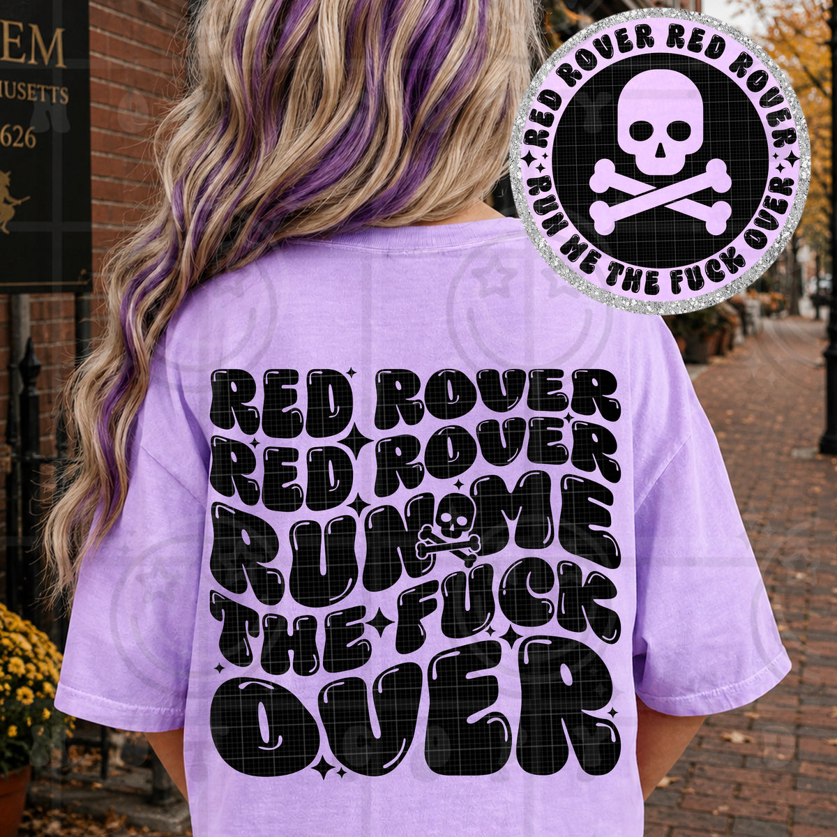 Red rover BACK ONLY (HW) DTF Transfer