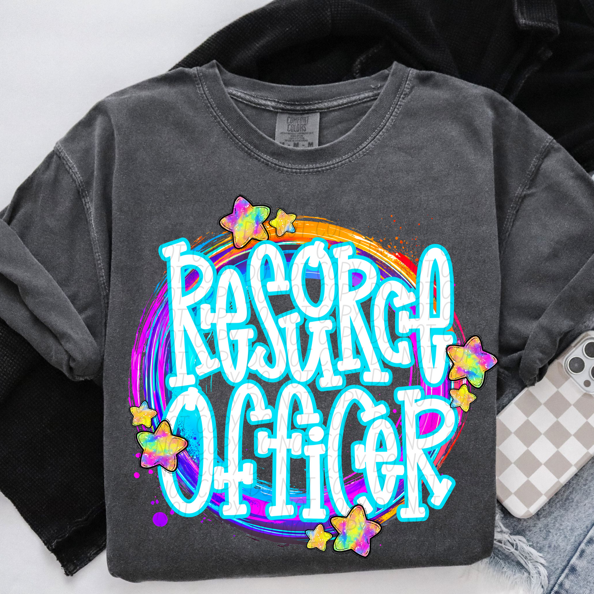 Resource Officer Whimsical (CITY) DTF transfer