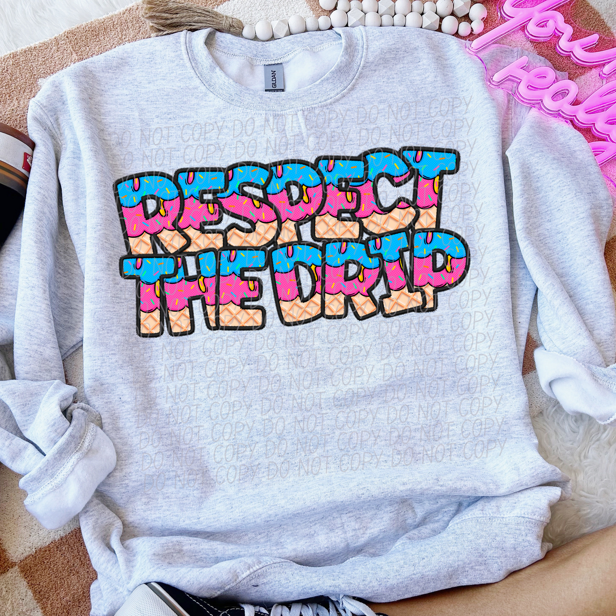 Respect the drip (CITY) DTF transfer