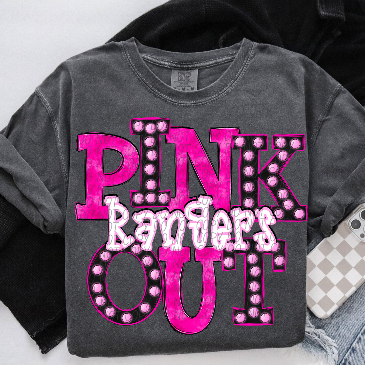 Ricebirds Pink Out Marquee (City) 113038 DTF transfer