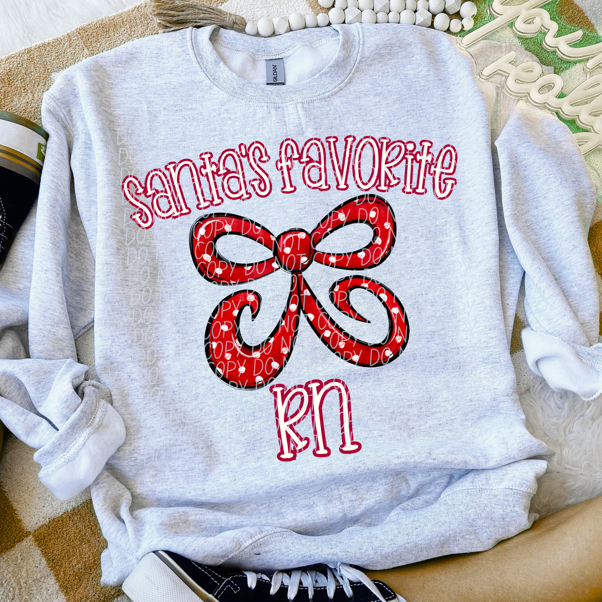 Santa's Favorite RN  (City) DTF Transfer