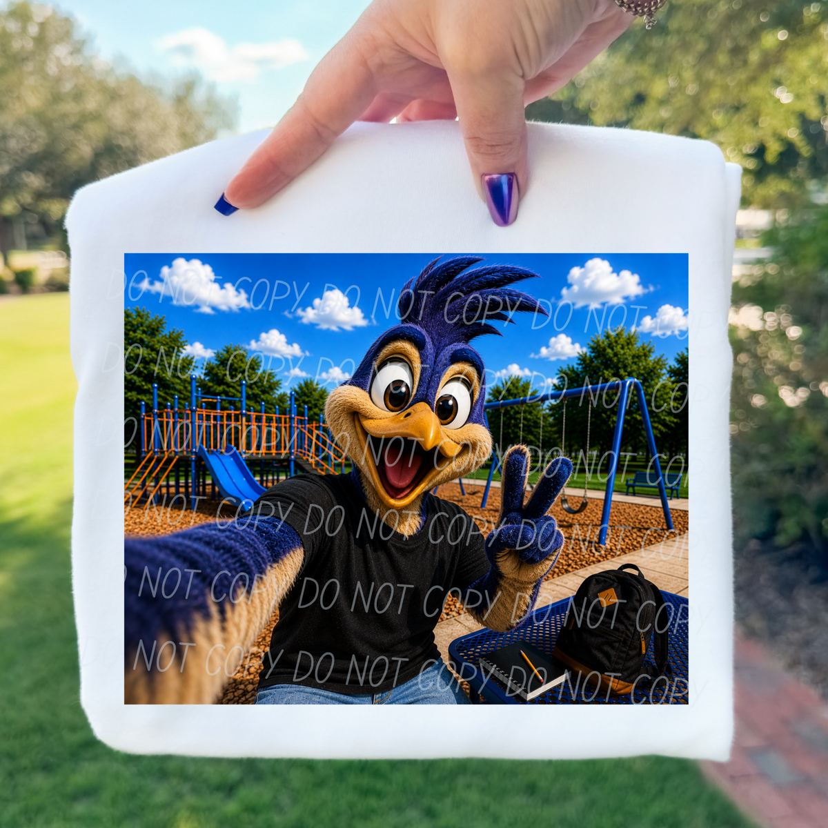 Roadrunner Mascot (City) DTF transfer