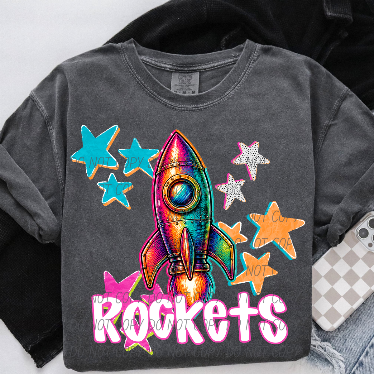Rockets pop art (City) DTF Transfer