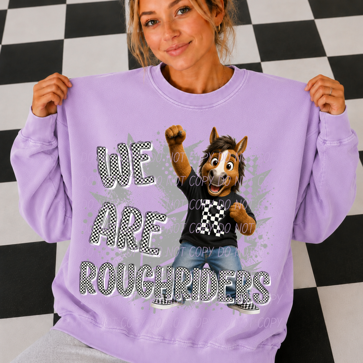 roughriders 2 campus crew (city) DTF transfer