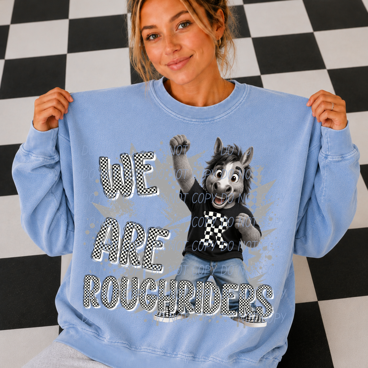 roughriders campus crew (city) DTF transfer