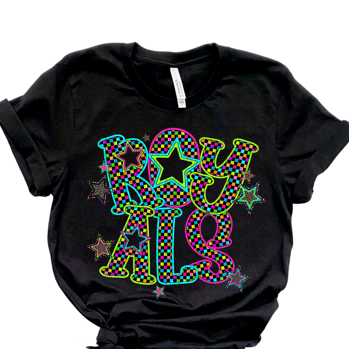Royals Neon Stars (City) 102397 DTF transfer