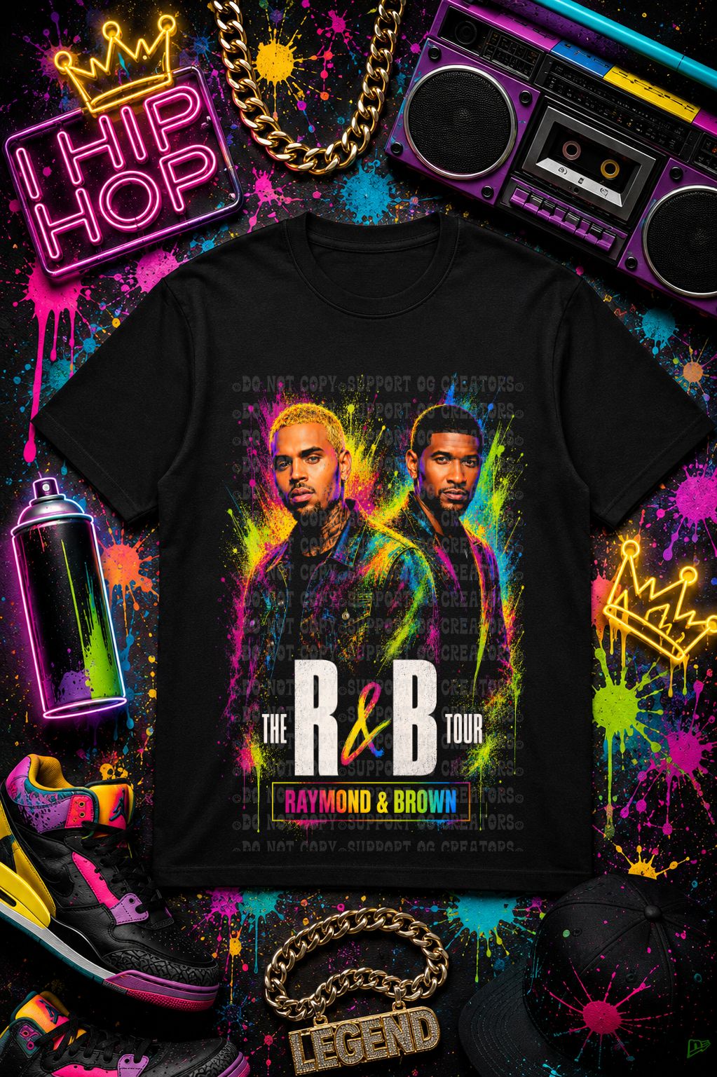 R&B neon (Starlight) DTF Transfer