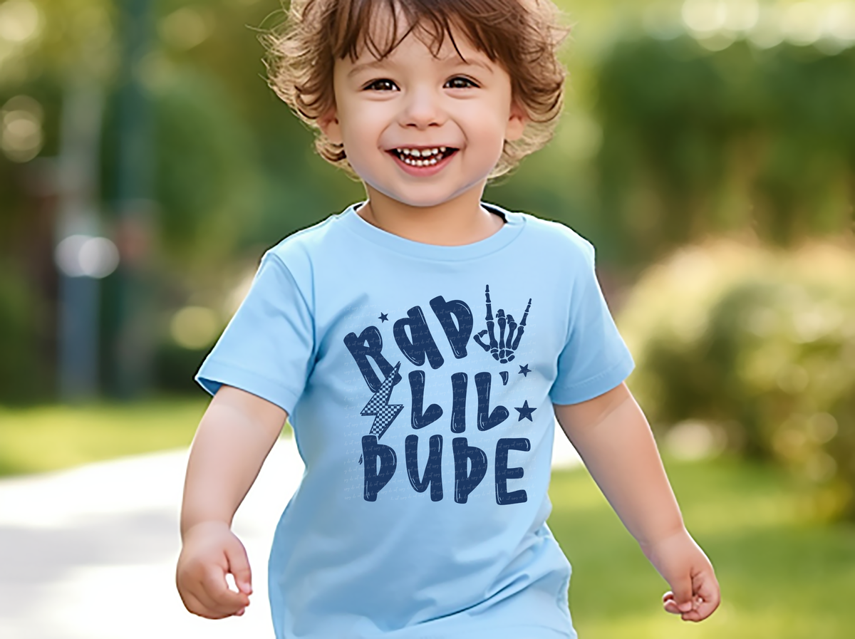 Rad Lil' Dude Blue 86351 DTF Transfer