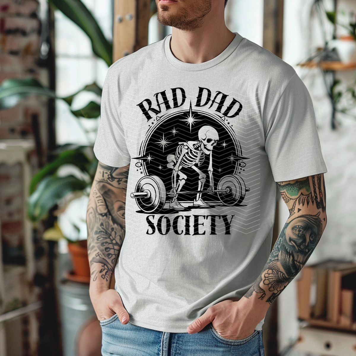 Rad dad society 103786 DTF transfer