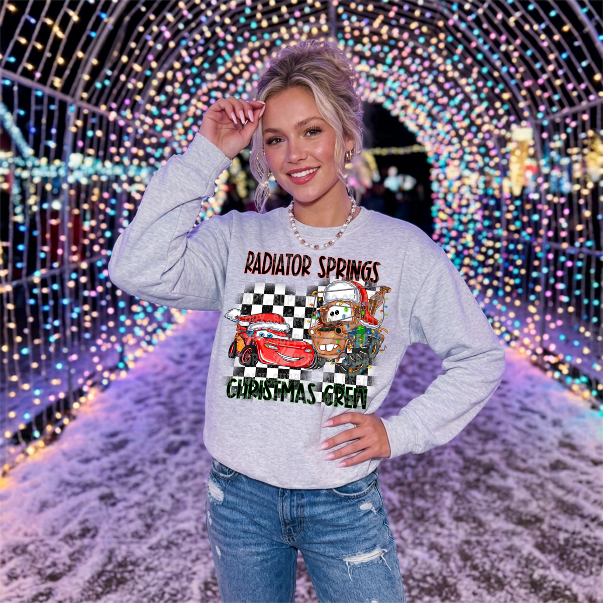 Radiator spring Christmas crew (RRD) DTF transfer