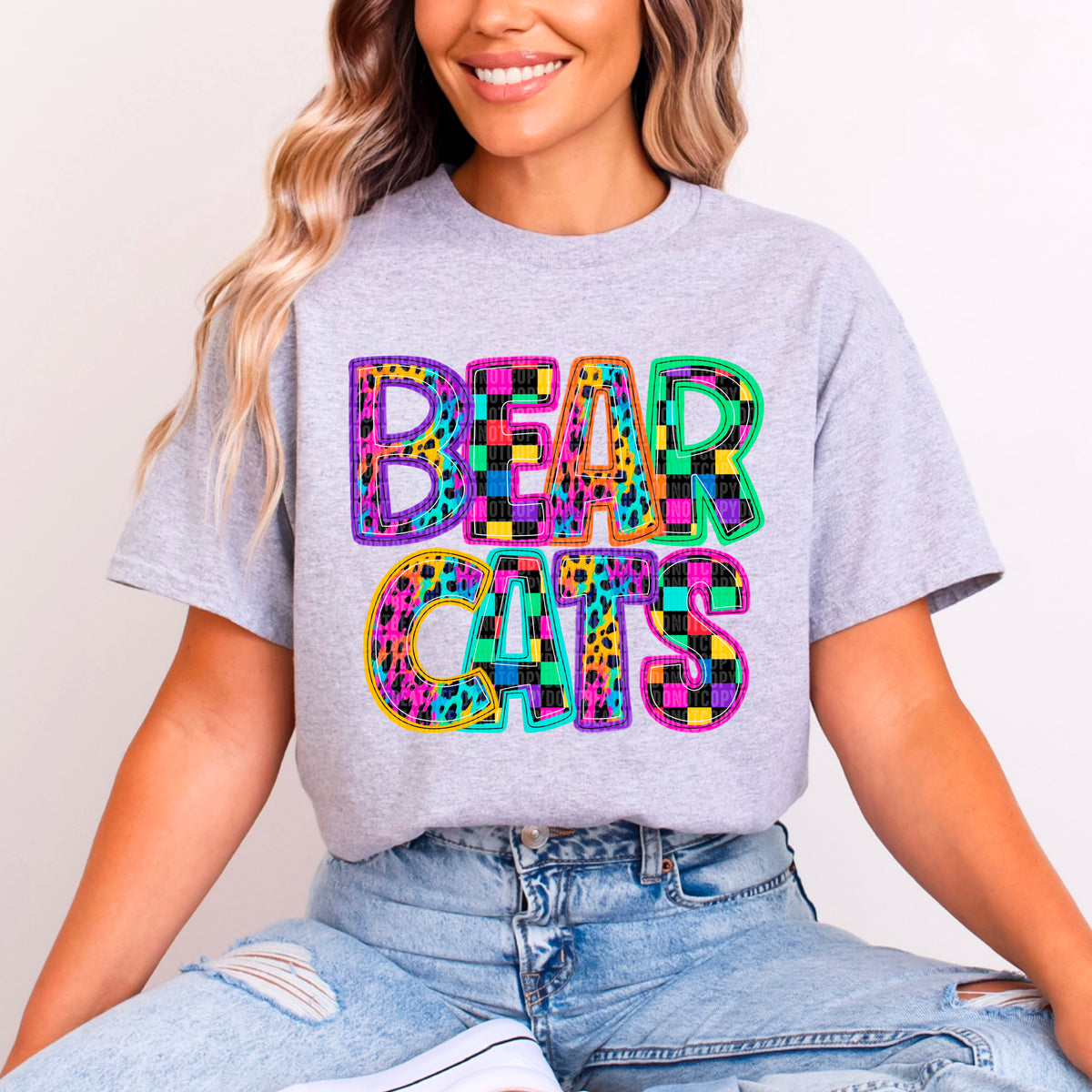 Bearcats/Rainbow (SDD) DTF Transfer