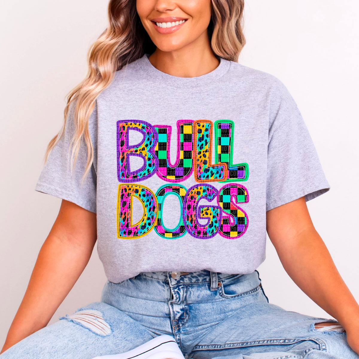 Bulldogs/Rainbow (SDD) DTF Transfer