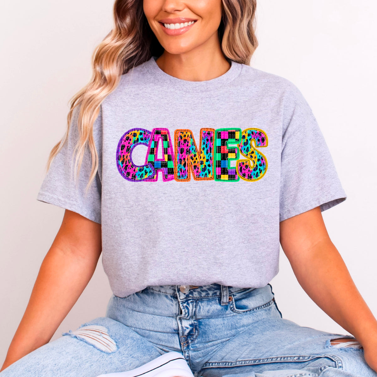 Canes/Rainbow (SDD) DTF Transfer