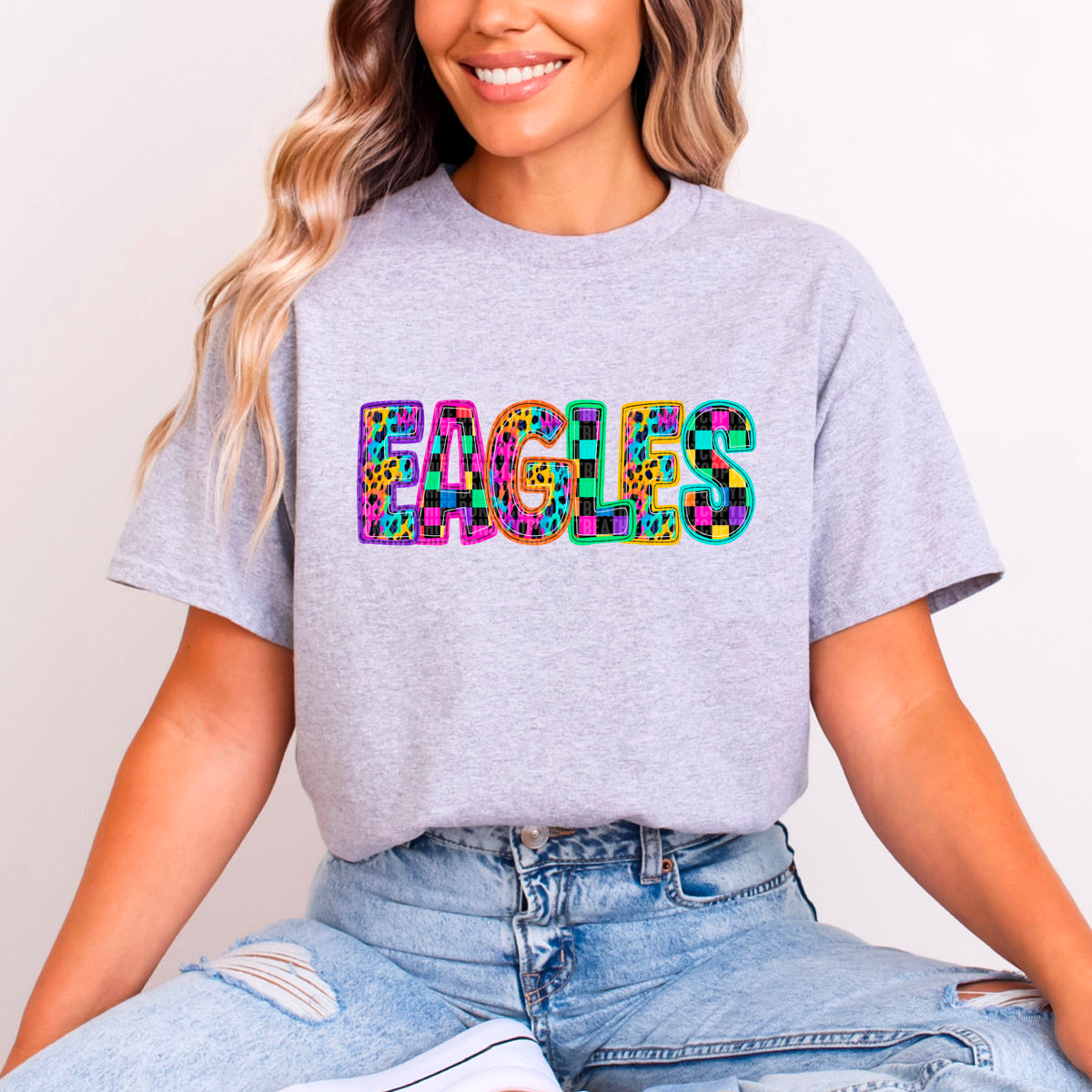 Eagles/Rainbow (SDD) DTF Transfer