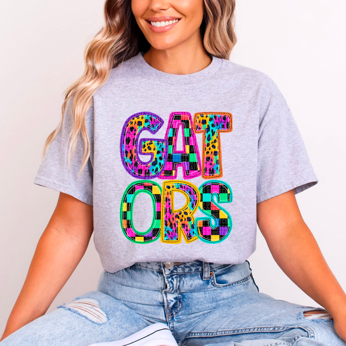 Gators/Rainbow (SDD) DTF Transfer