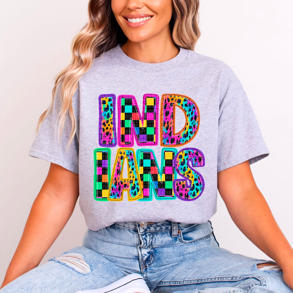 Indians/Rainbow (SDD) DTF Transfer