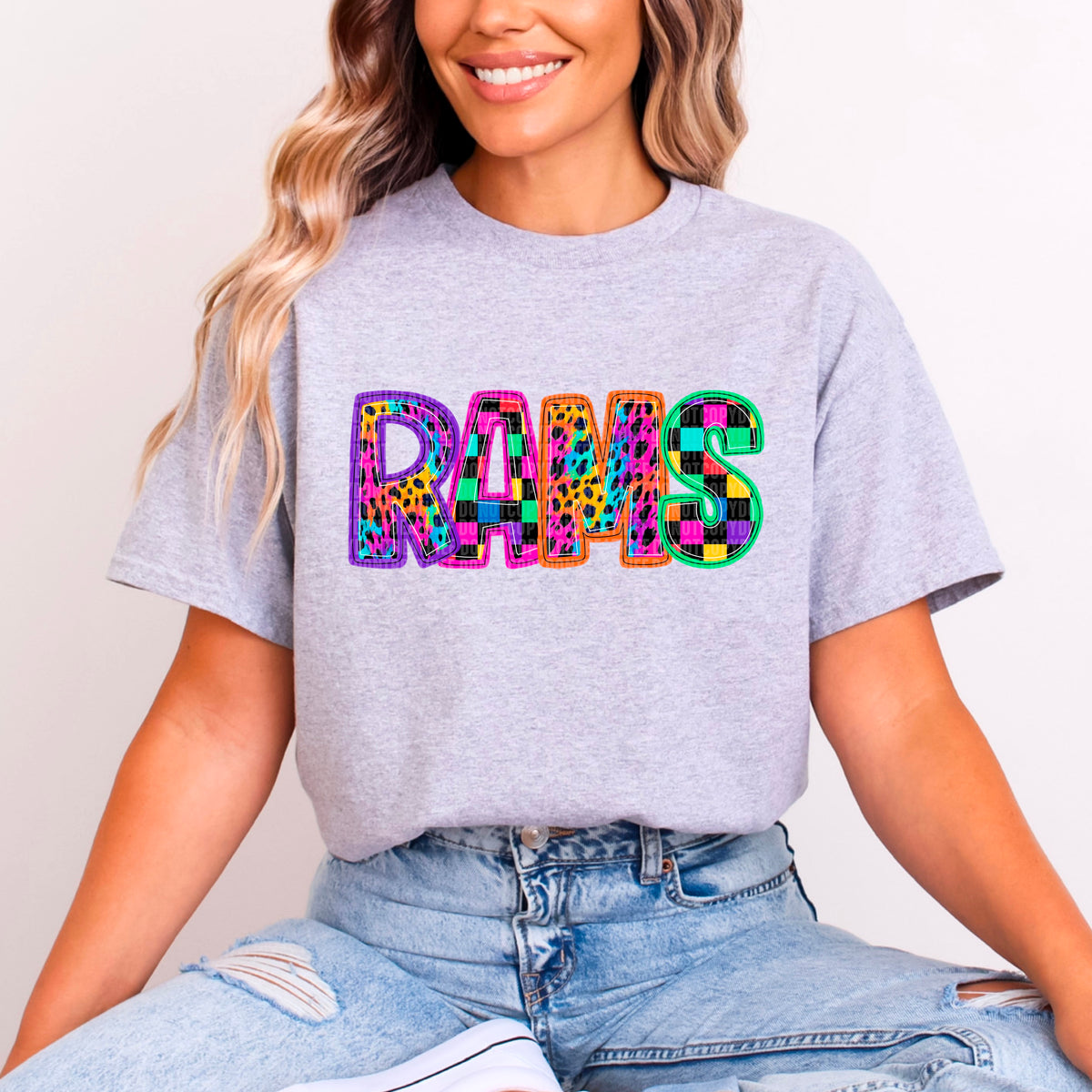 Rams/Rainbow (SDD) DTF Transfer