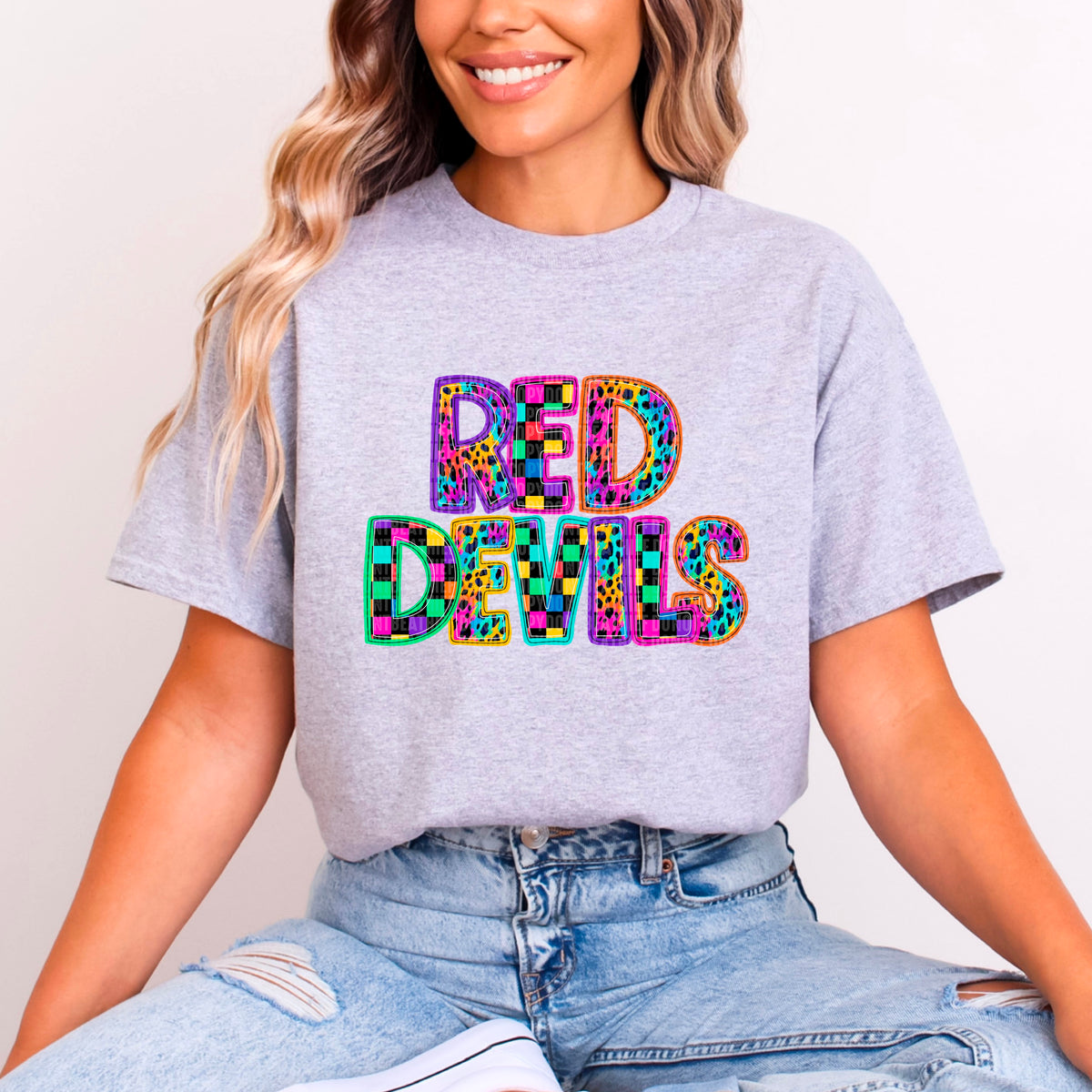 Red Devils/Rainbow (SDD) DTF Transfer