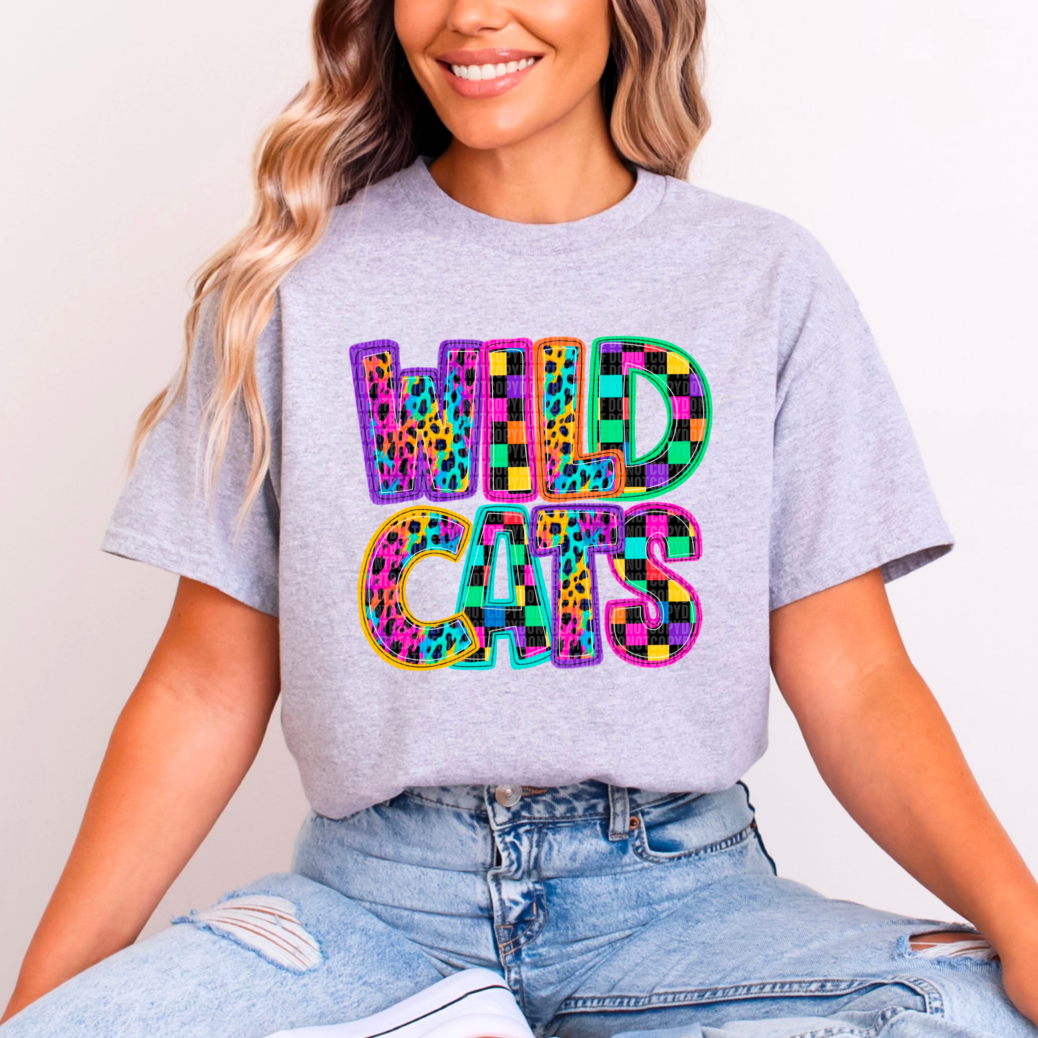 Wildcats/Rainbow (SDD) 72680 DTF Transfer – Mud & Grace Transfers