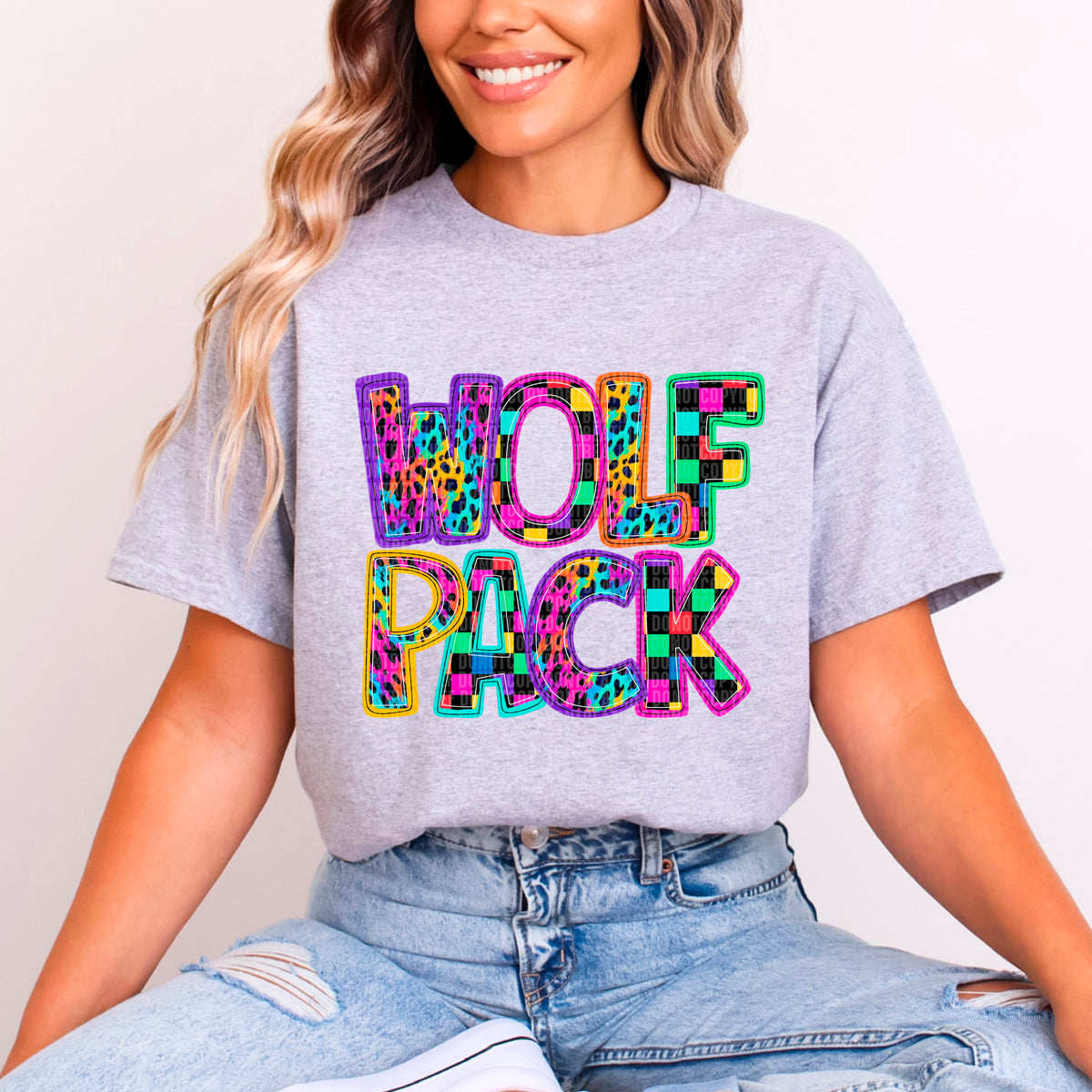 Wolfpack/Rainbow (SDD) DTF Transfer