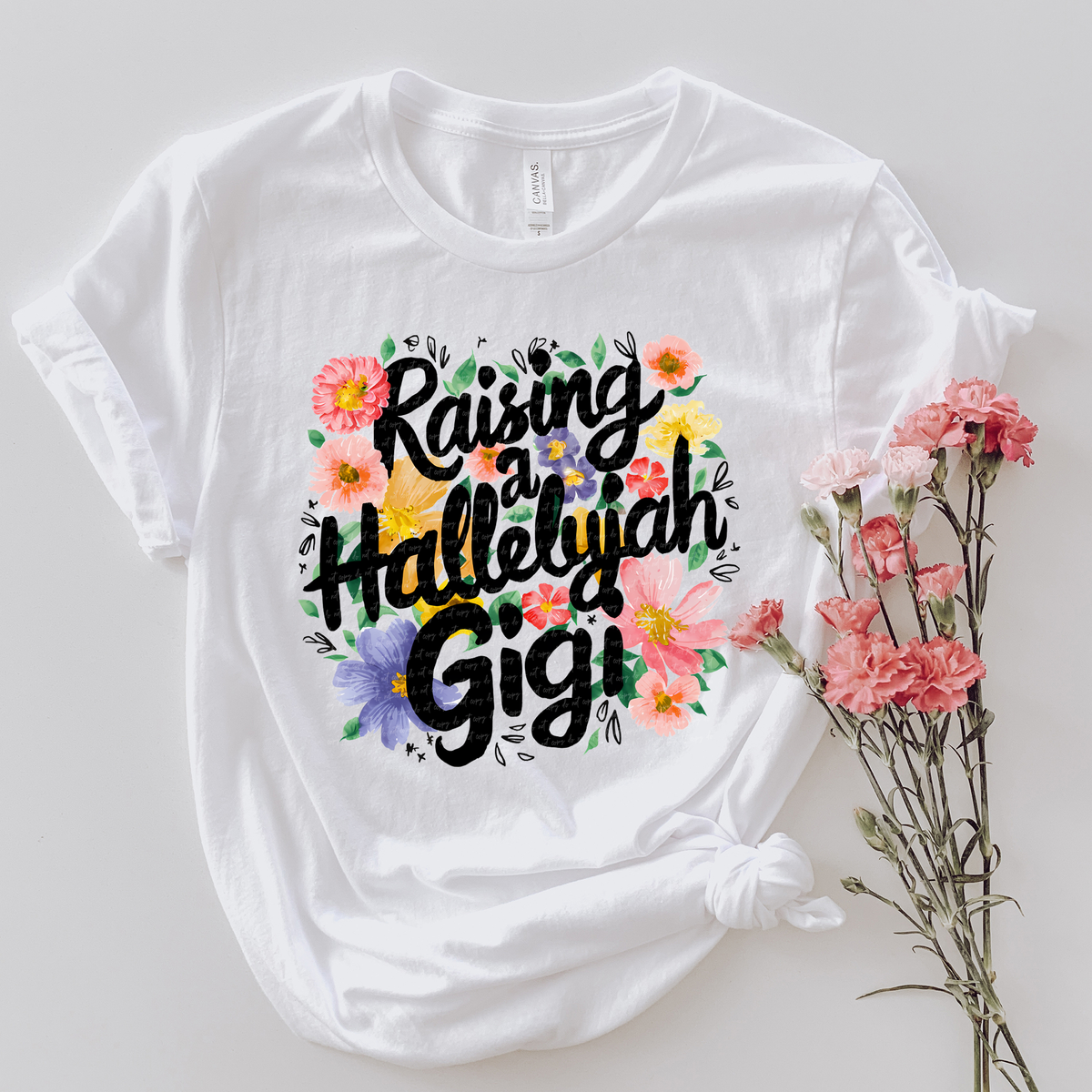 Raising a Hallelujah Gigi Floral 81305 DTF Transfer