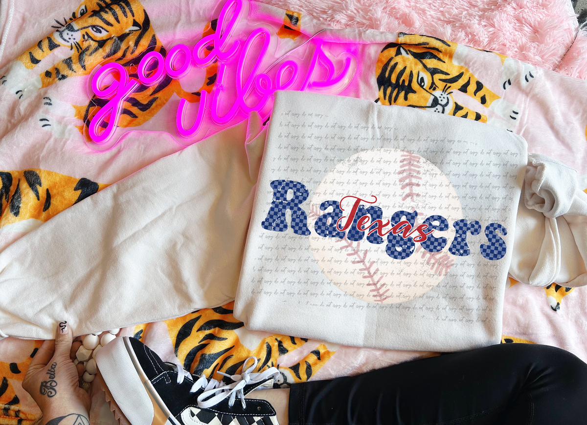 Rangers Texas Baseball 111326 DTF transfer