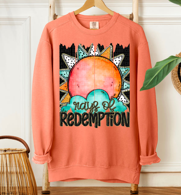 Rays of redemption (SDD) 106999 DTF transfer